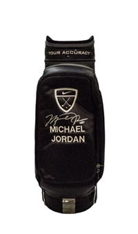 Michael Jordan Autographed Event Used Golf Bag (UDA)